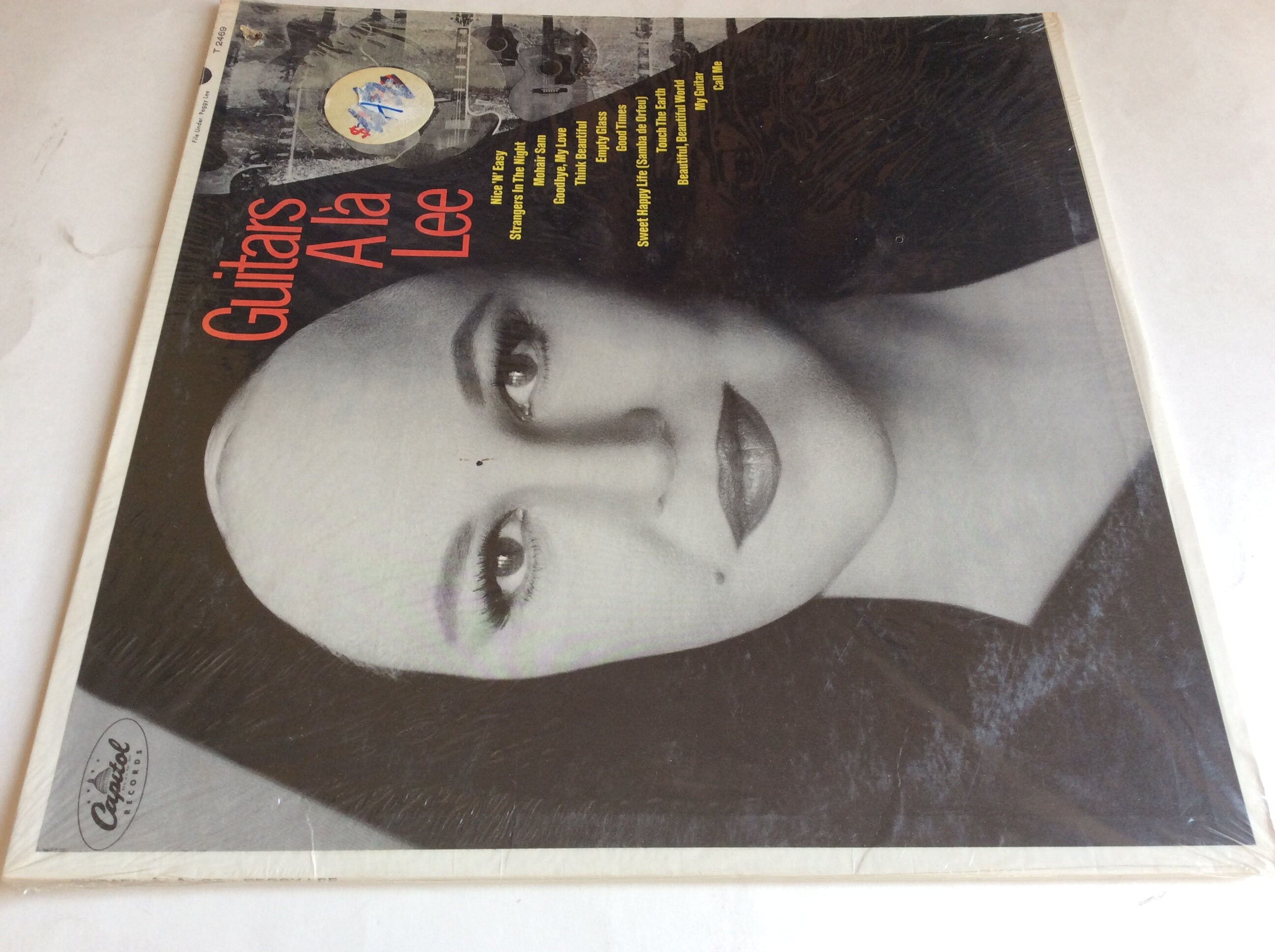 Peggy Lee-guitars A La Lee-capitol 2469-MONO SHRINK-1966 Early - Etsy