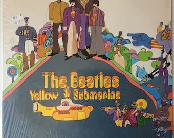 The Beatles Yellow Submarine Orig Vinyl Record LP Capitol SW 153