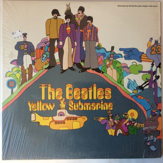 The Beatles Yellow Submarine Orig Vinyl Record LP Capitol SW 153