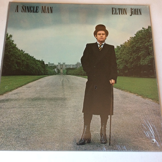 Elton John-single Man-1978 Original -vinyl-record-album LP-MCA