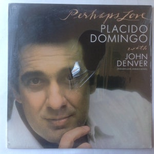 Placido Domingo/John Denver- Maybe Love - Disco De Vinilo LP - CBS 37243 - 1981