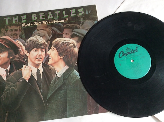 The Beatles レコード 2枚組 4アルバム Rock,n,Roll他