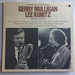 Gerry Mulligan, Lee Konitz – Revelation-Blue Note – BN-LA-532-H2 Double Vinyl LP