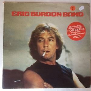 Eric Burdon Band   Comeback Original Vinyl record Album French Press
