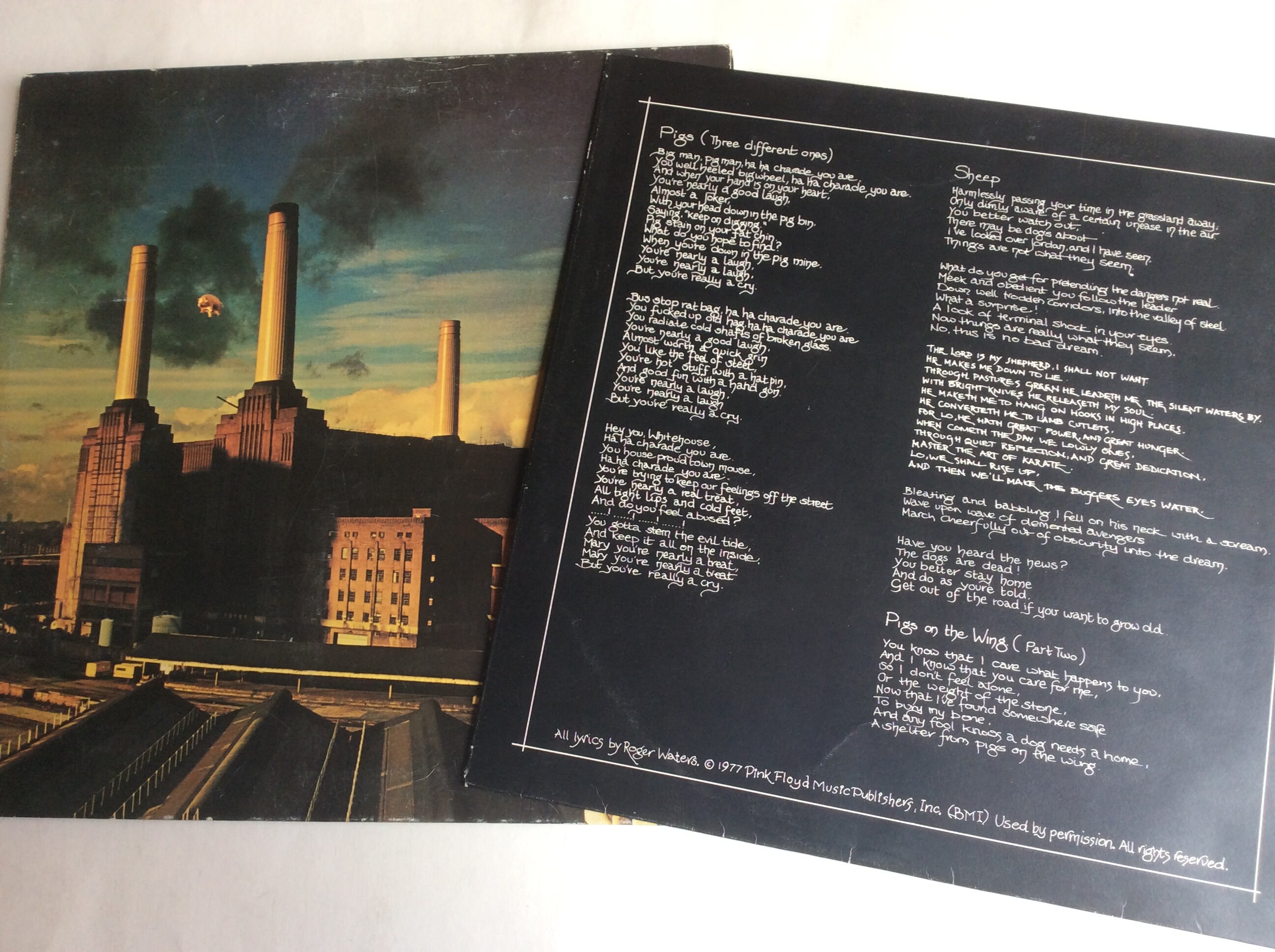Pink Floyd-animals-vinyl Record-album-lp-columbia Jc-34474