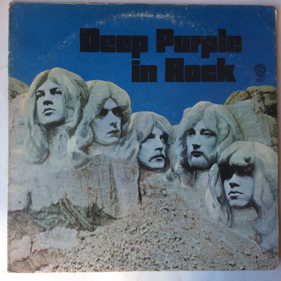 Deep Purple - in Rock - Original-vinyl LP- 1970 - Warner Bros. WS