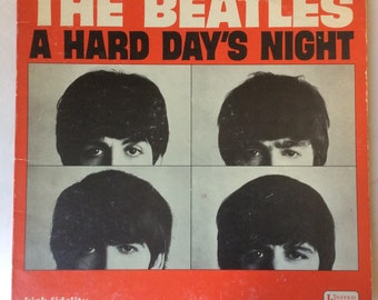 The Beatles A hard Days Night -MONO -Banda sonora original 1964-Early Press