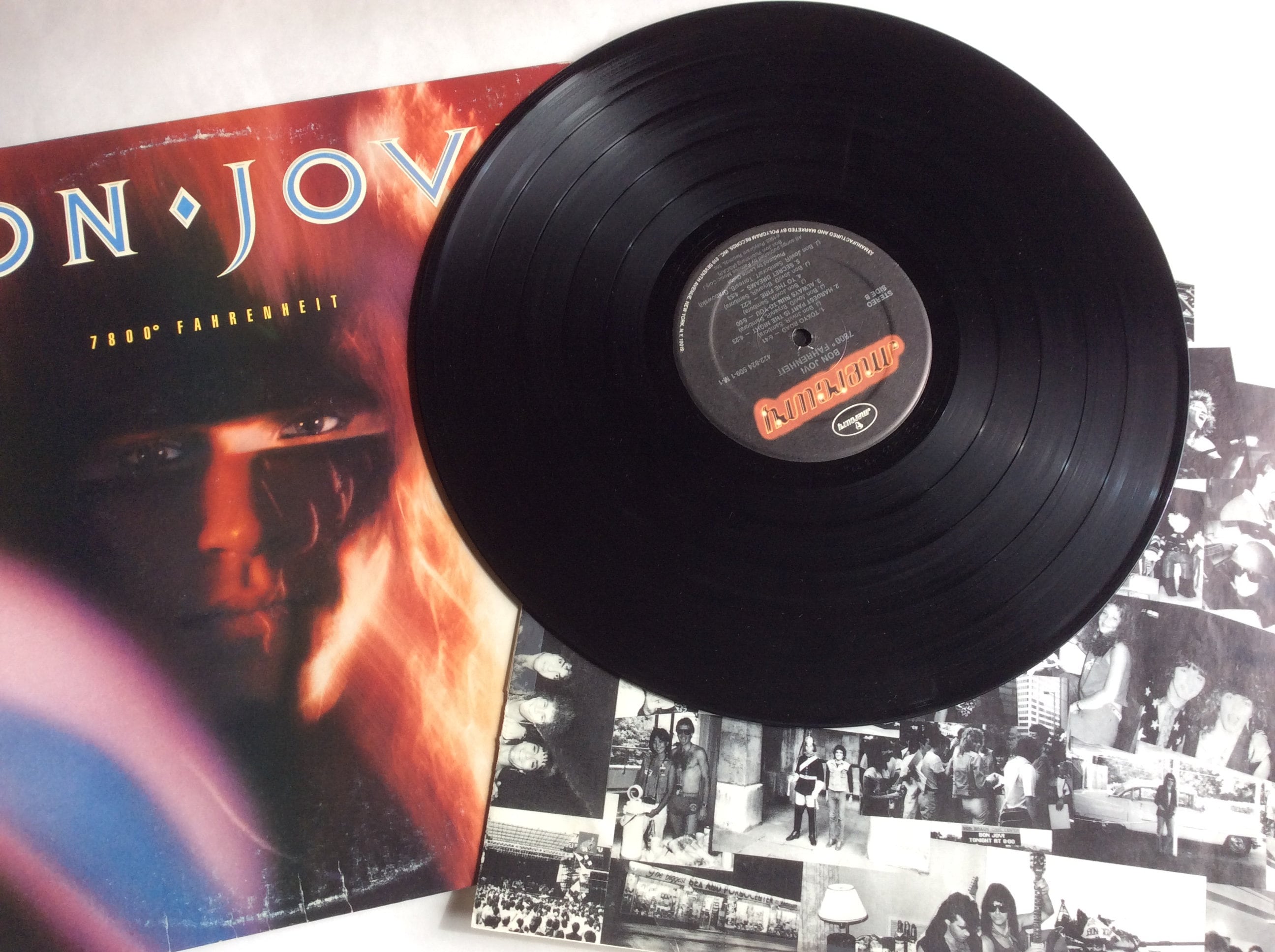 Bon Jovi-7800 Fahrenheit-mercury 422-824 509-1 M-1, LP Vinyl LP