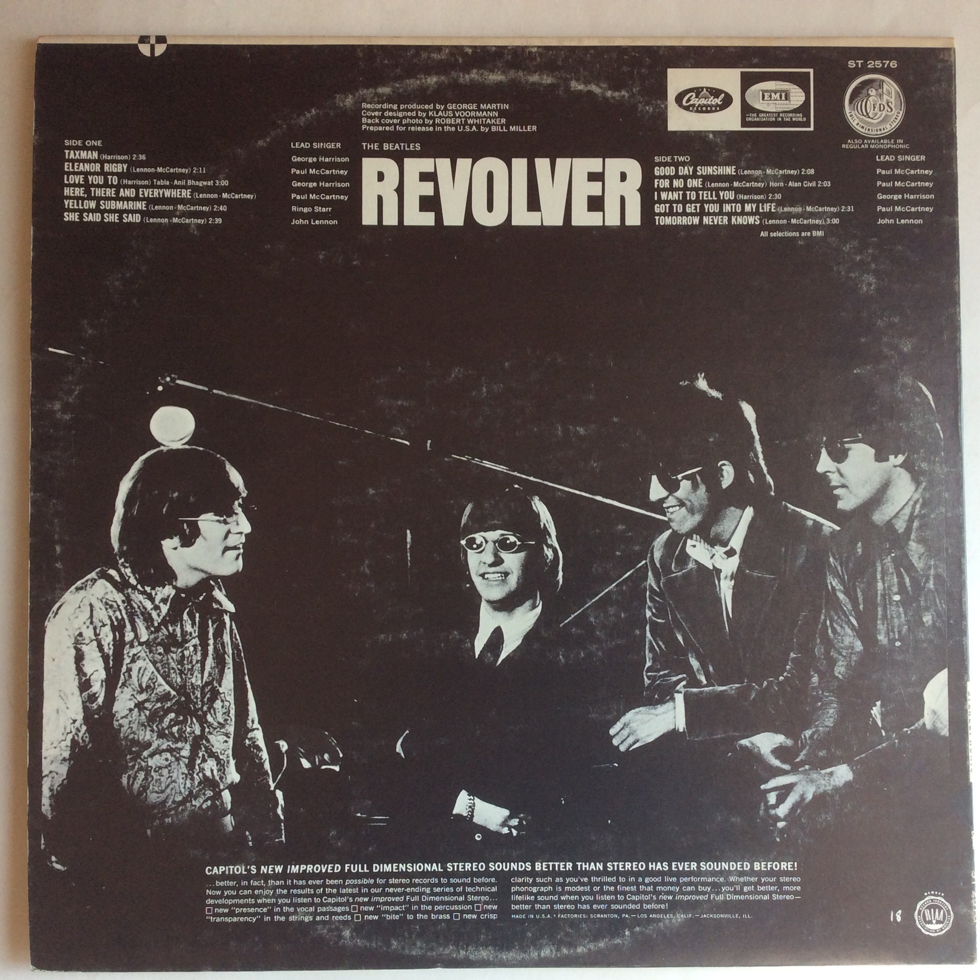 その他 LP Beatles Revolver EAS80556 APPLE /00260 The Beatles - Revolver on Apple UMG Super Deluxe Reissue Box Set