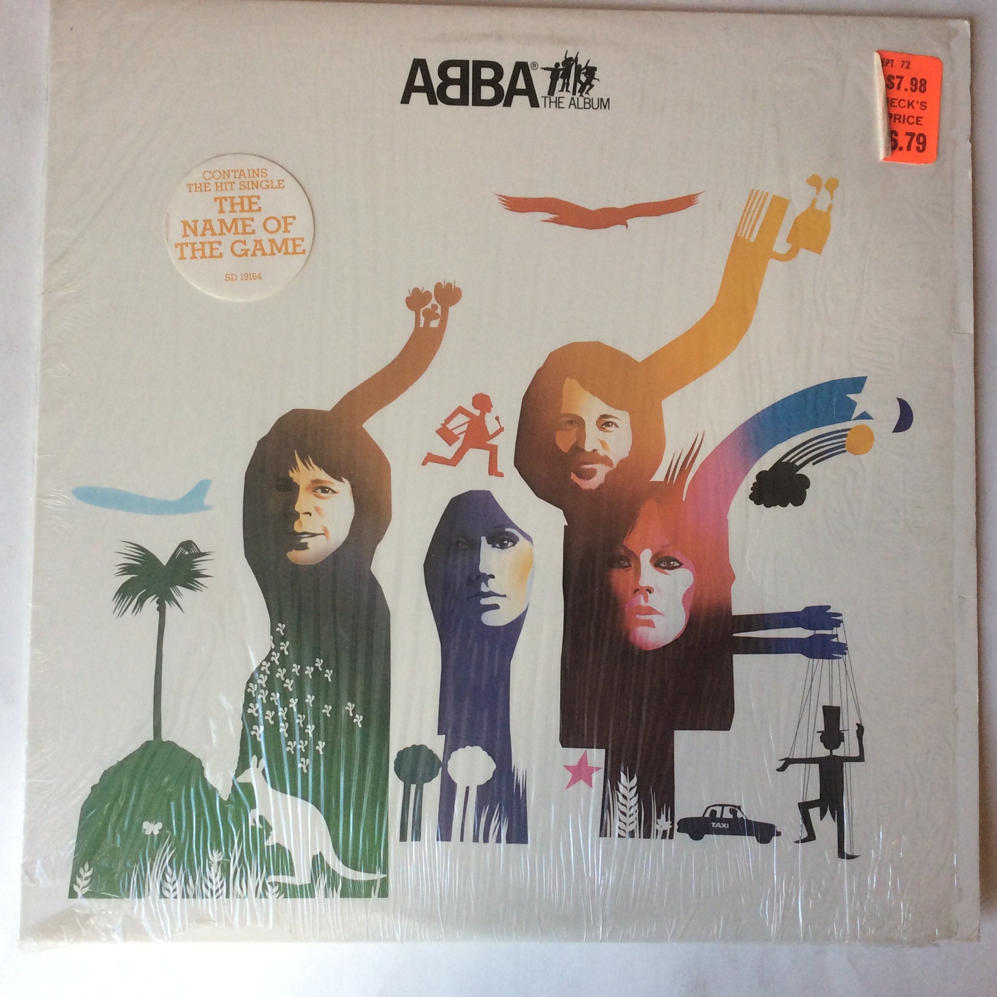 ABBA the Album Vinyl LP Atlantic Records Original 1977 Release