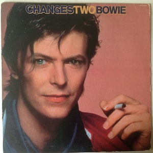 David Bowie Changes Two Bowie Original Vinyl Record Album Lp 1981