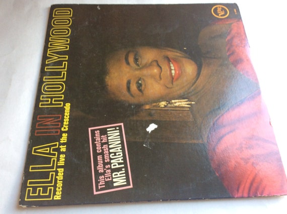 Ella Fitzgerald - Ella in Hollywood - Verve-v-4052 Mono- 1961