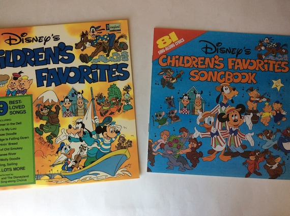A Musical Souvenir ディズニーランドスヴニールレコード　二枚 A Musical Souvenir ディズニーランドスヴニールレコード 二枚