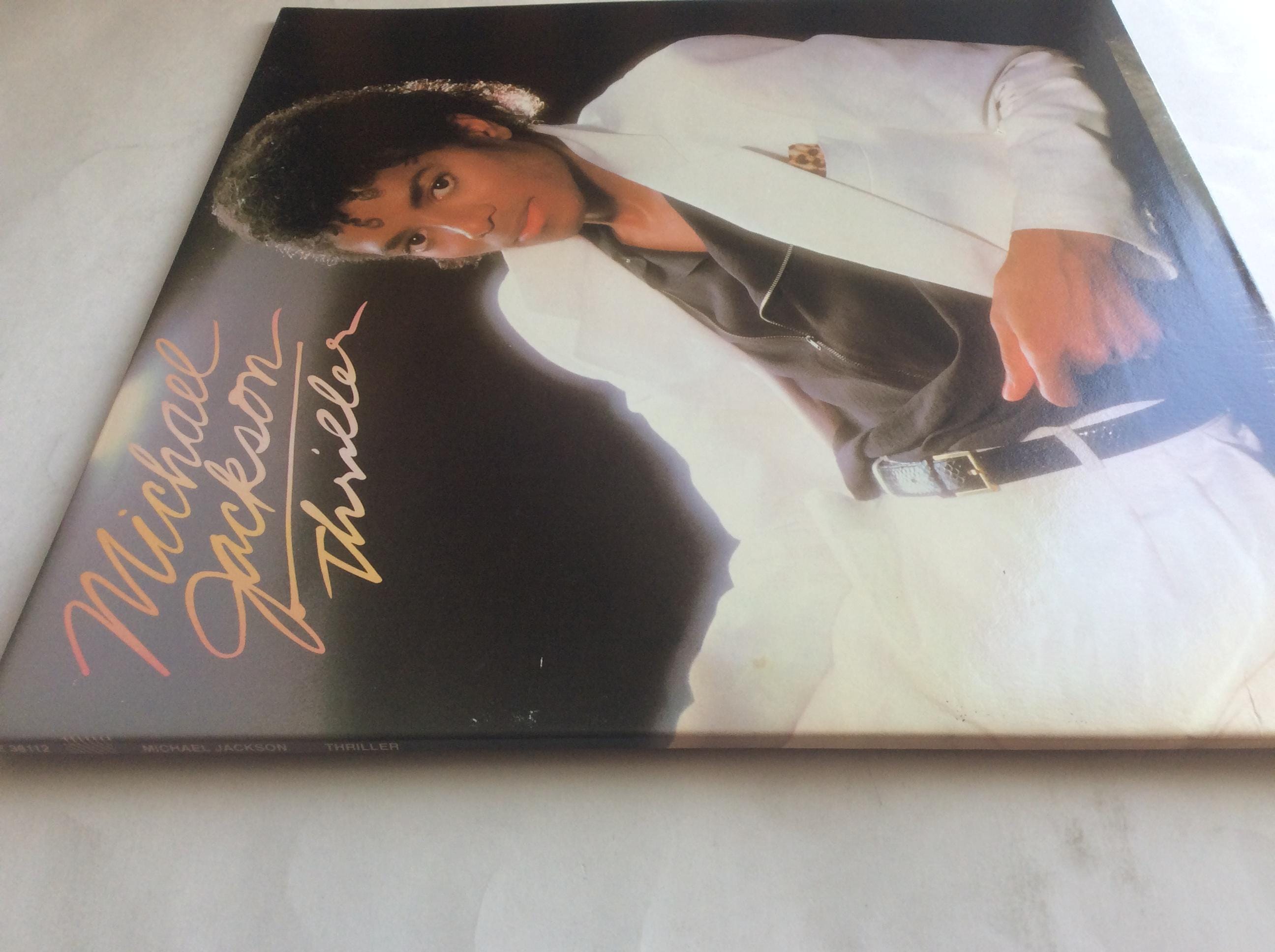 Michael Jackson Thriller 1982 Original Vinyl Record Album Epic QE