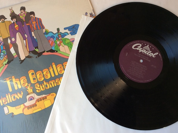The Beatles Yellow Submarine Orig Vinyl Record LP Capitol SW 153