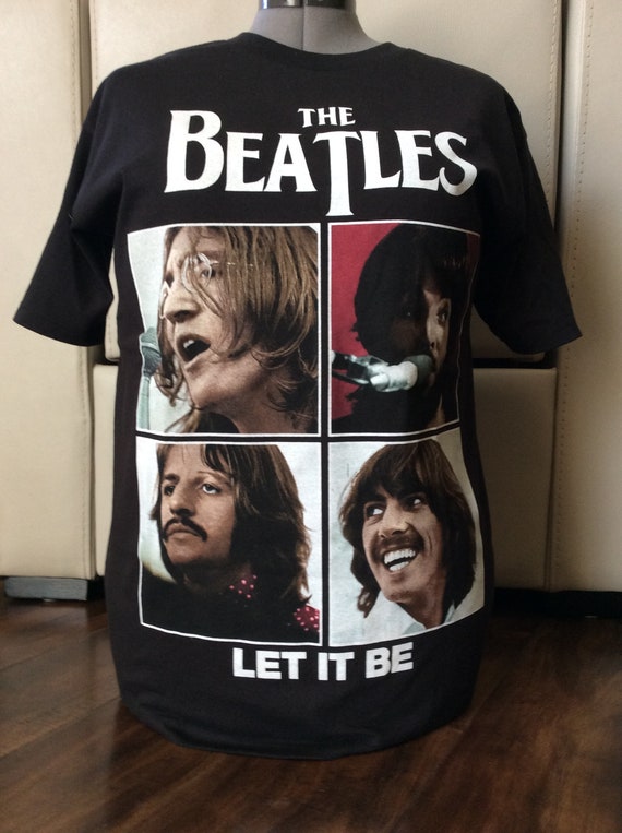 The Beatles Let It Be Vintage T Shirt Size L New - Etsy