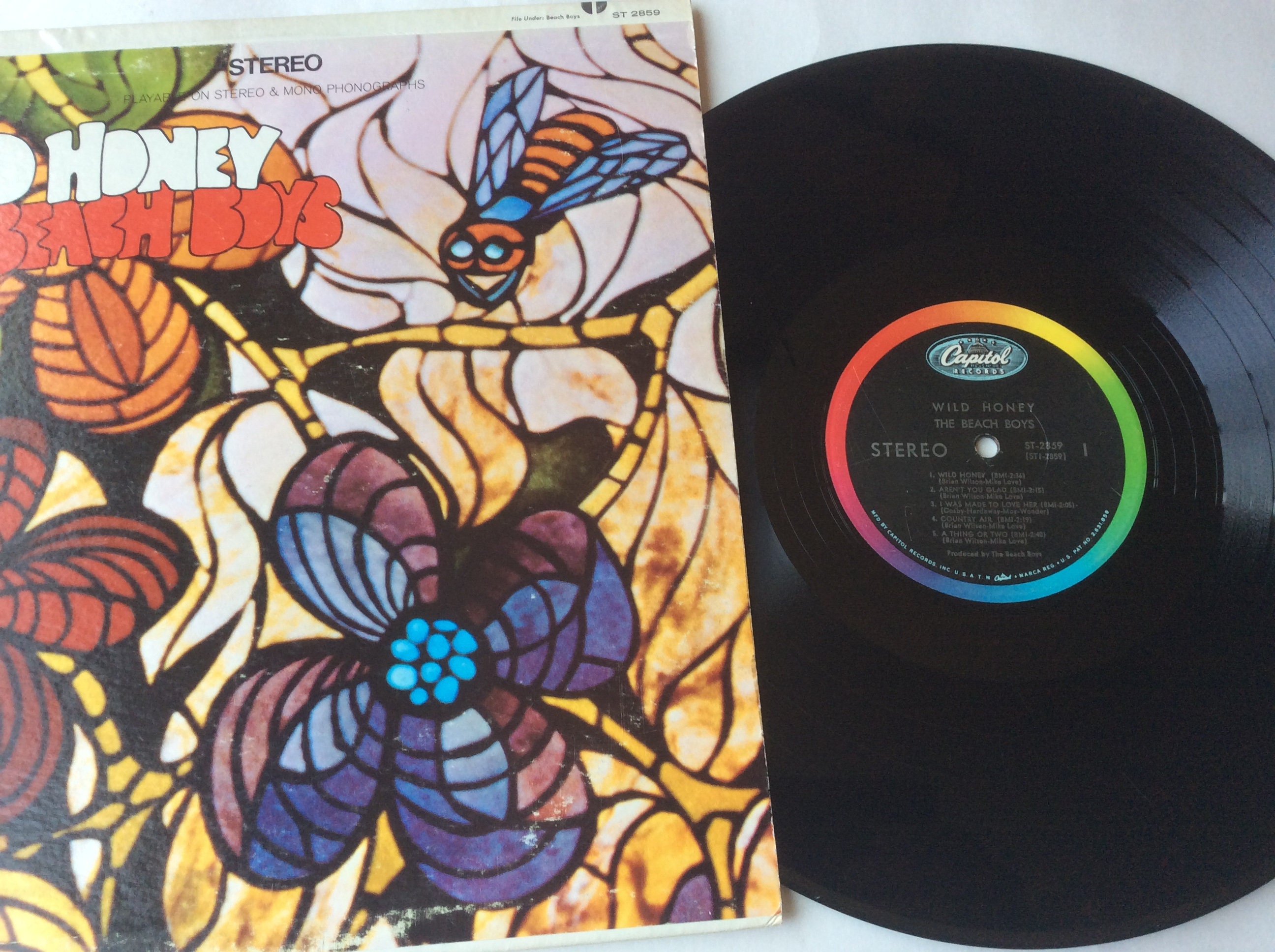 The Beach Boys-wild Honey-capitol Records-st 2859- 1967