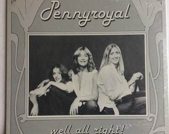 Pennyroyal-Well All Right!-Original Vinyl Record Album-lp-New Factoty sealed