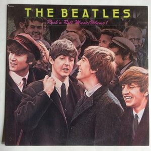 The Beatles Rock n Roll Music Vol.1 Original Record Album Vinyl LP Capitol