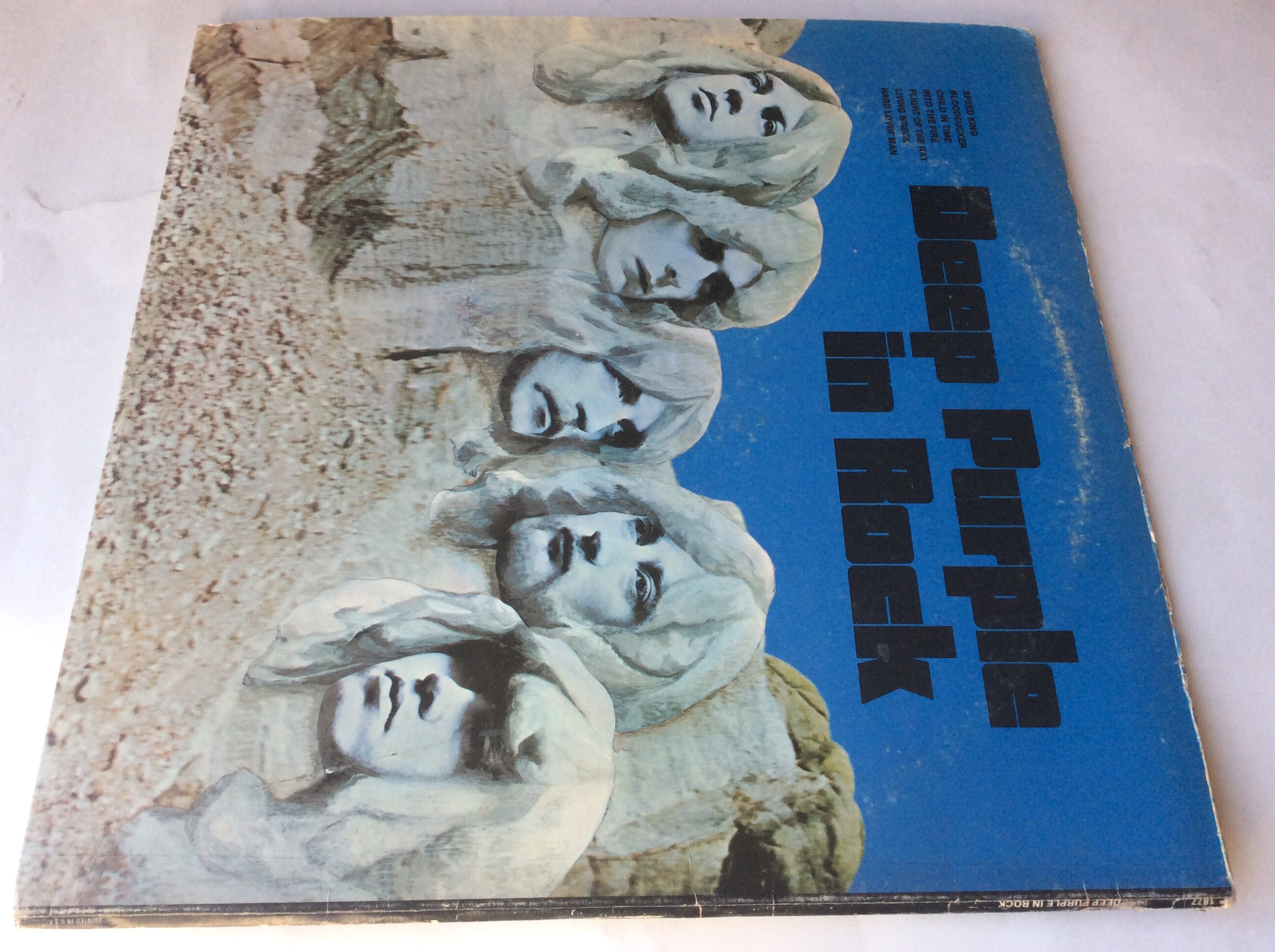 Deep Purple - in Rock - Original-vinyl LP- 1970 - Warner