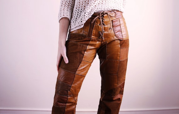 90s vintage suède leather leopard pants il_fullxfull.5925743218_h65o.jpg