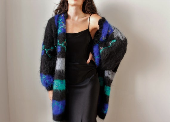 Vintage Mohair Cardigan | Wool Cardigan | Vintage