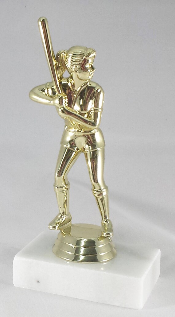 Softball Trophy Free Engraving Softball Award Girls Etsy