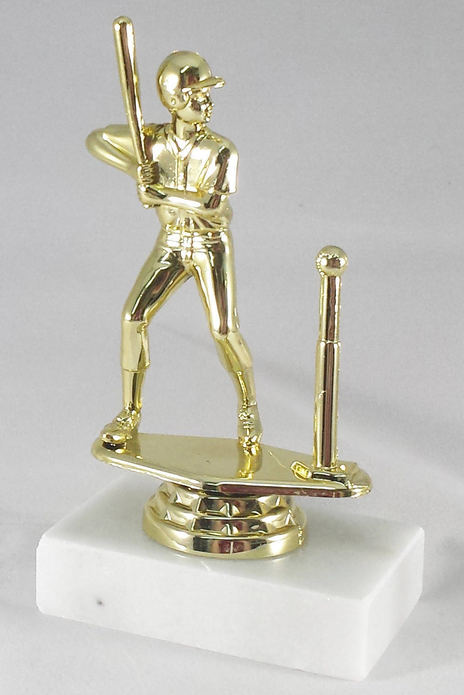 Male Tball Trophy Tee Ball Award Kids Trophy Tee Ball Etsy