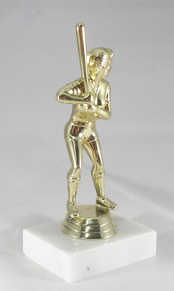 Softball Trophy résine-Gravure Gratuite