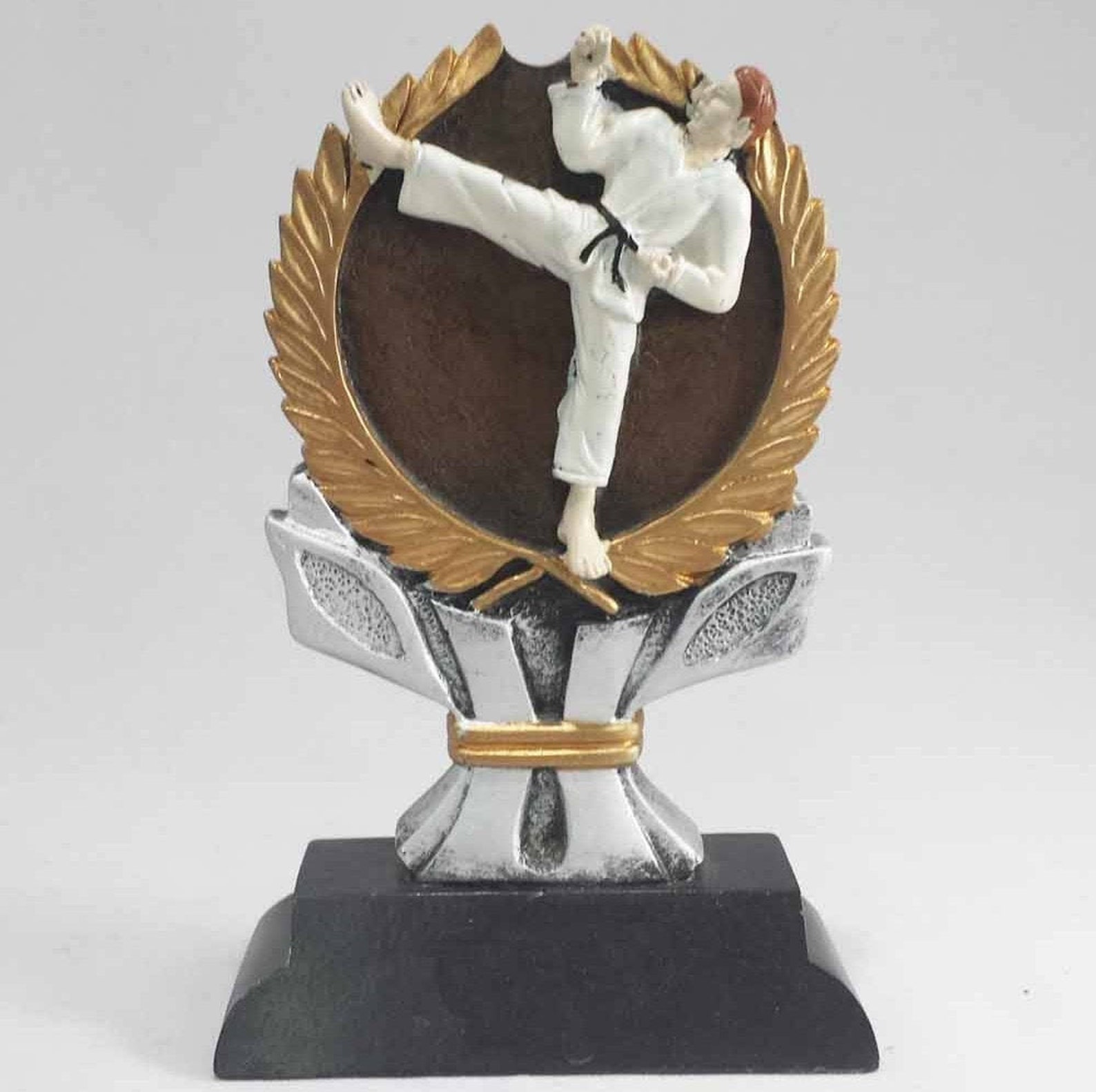 CLOSEOUT Karate Resin Award Only 1 Available Free Etsy