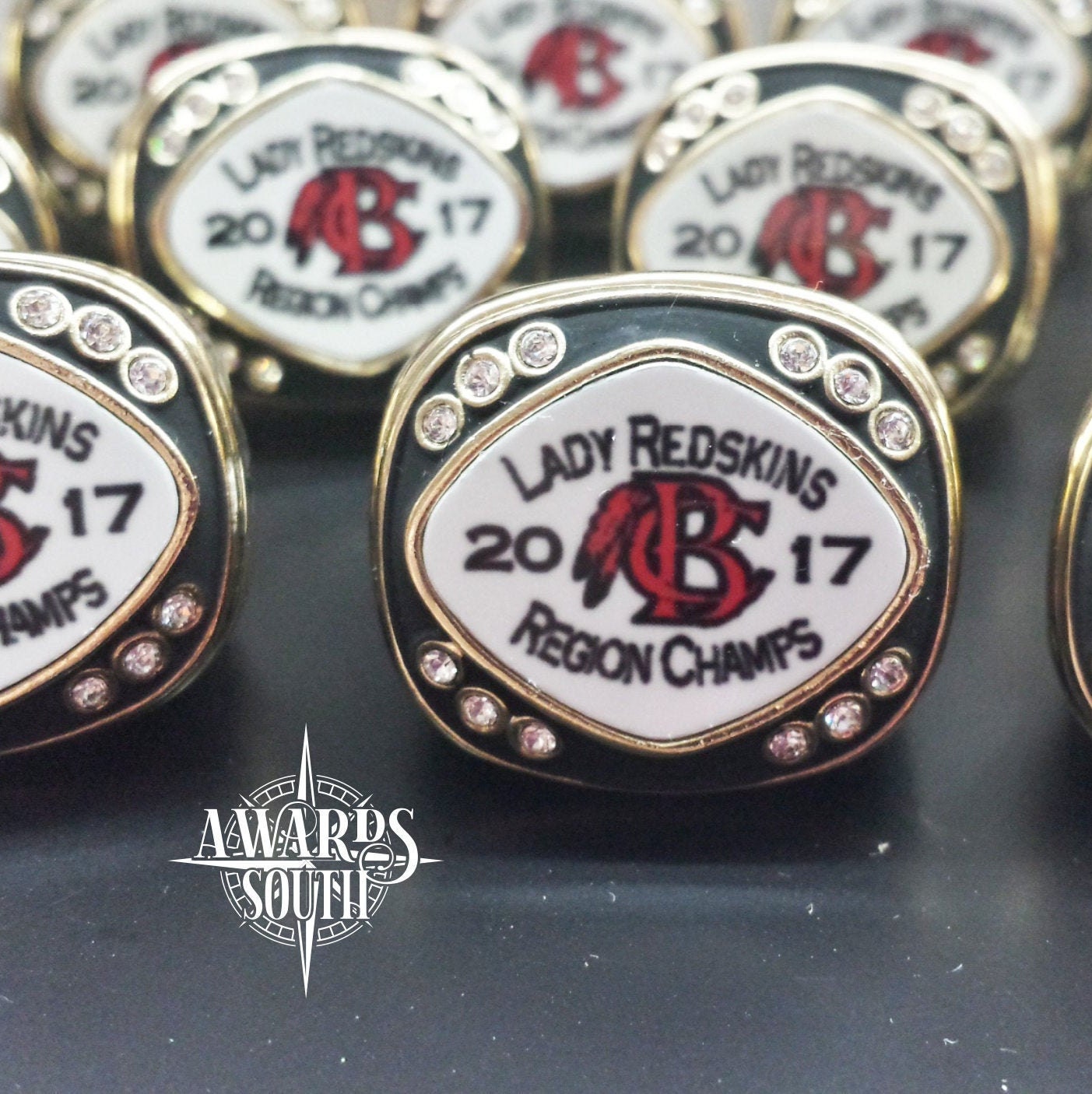 Secret Team Rings Custom Designed Sublimated Championship Rings - Team Rings - Only Color ...
