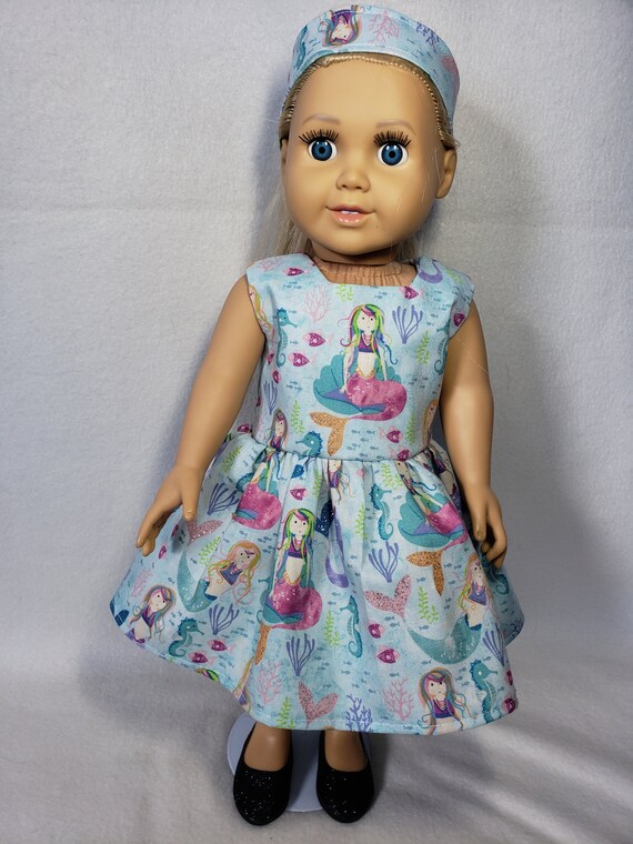 american girl blue sea dress