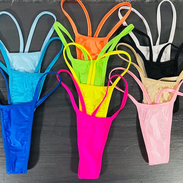 Exotic Dancewear G-String thong Stripper outfit Stripper clothes Stripper Thong Stripper Gift Ravegirls Sexy Dancewear Poledance Pole outfit