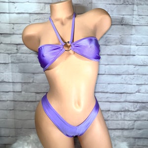 Exotic Clothes 2 piece Scrunch-butt Stripper Outfit Ravewear Exotic Dancewear lingerie Pole Dancer Outfit Rave outfits Stripper gear