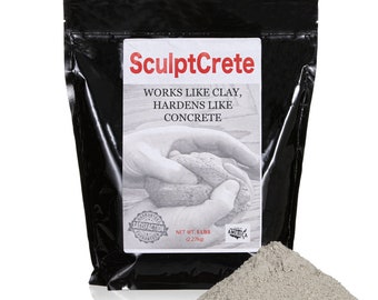 SculptCrete™ Shape-able Concrete Mix Concrete Clay