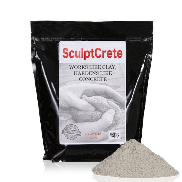 SculptCrete™ Shape-able Concrete Mix Concrete Clay