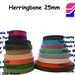 Assorted Color - Cotton 1" inch (25mm ) Herringbone Twill Tape Sewing Apron Bunting Bunting Trimming Ties Strap Cushion Dress Making