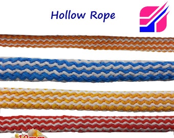 10mm Polypropolyne Tube Hollow Rope Cover Sleeve Wire Cable Sheath Protective Wires Cable