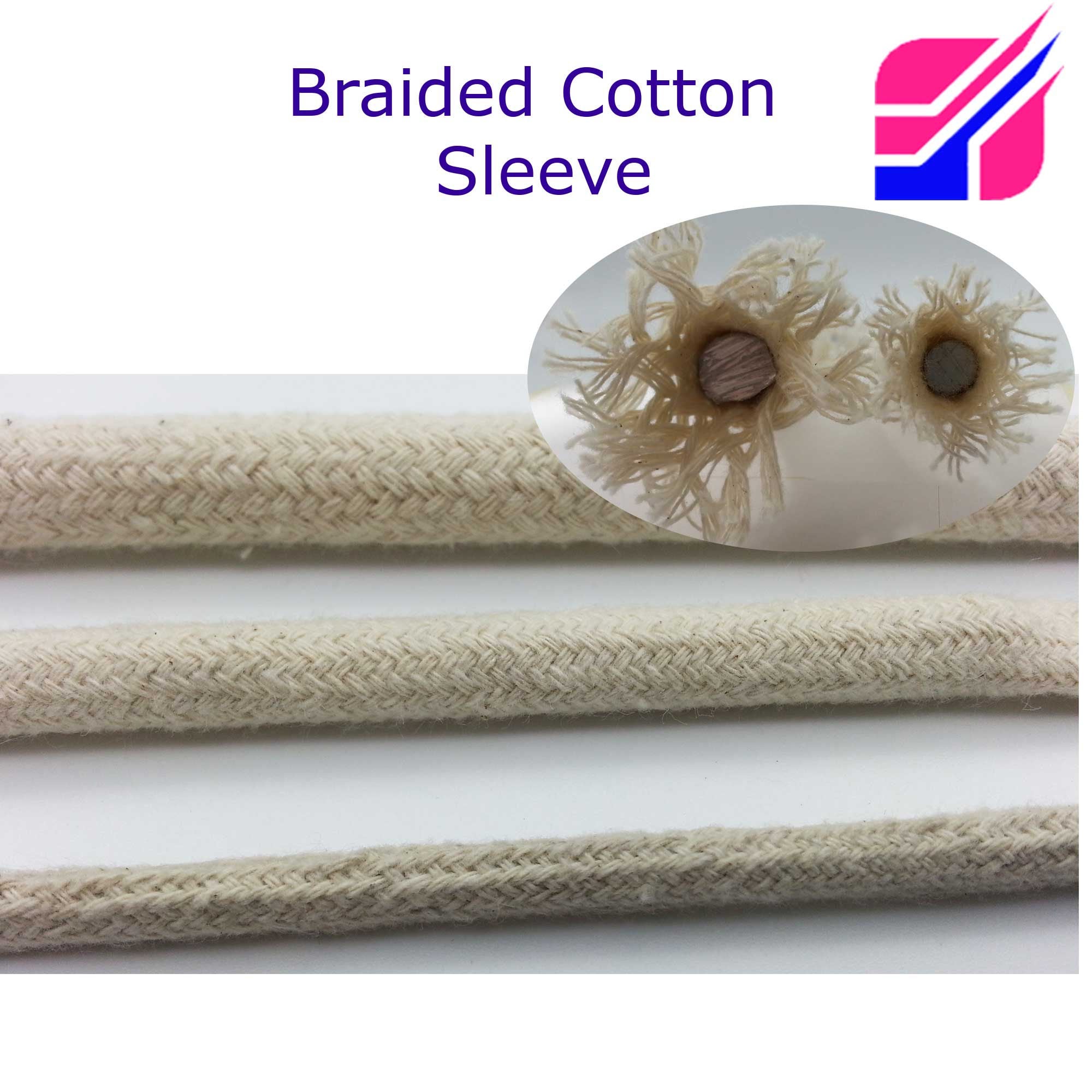 Cotton Cover Cable Wire Tube Sleeve Textile Fabric 4mm 6mm 8mm Etsy