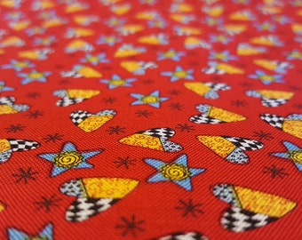 Red or Yellow Heart Fabric, Charming Sue, Sun Bonnet Sue, 100% Quilt Shop Quality Cotton, Sold by the Half-Yard