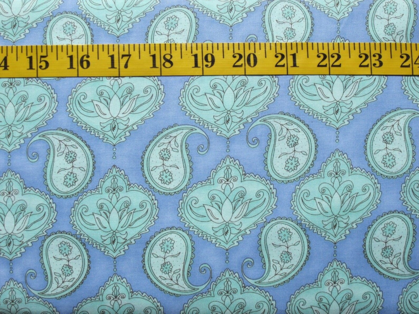 Blue Paisley Paisley Parade Quilt Shop Quality Cotton by Etsy