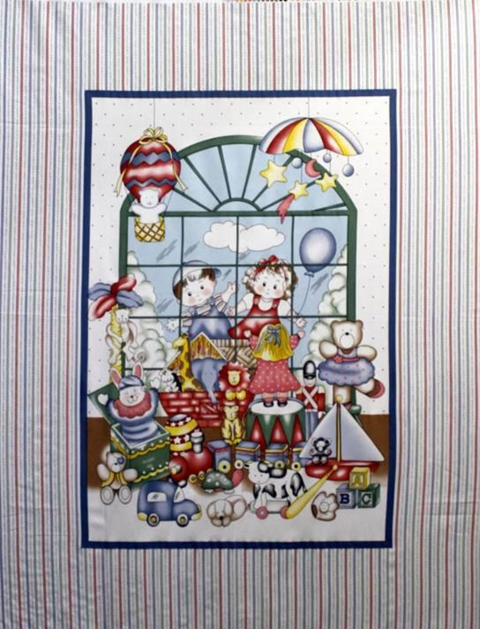 Baby Children Nursery Quilt Panels Upick Digital Prints 1 Etsy