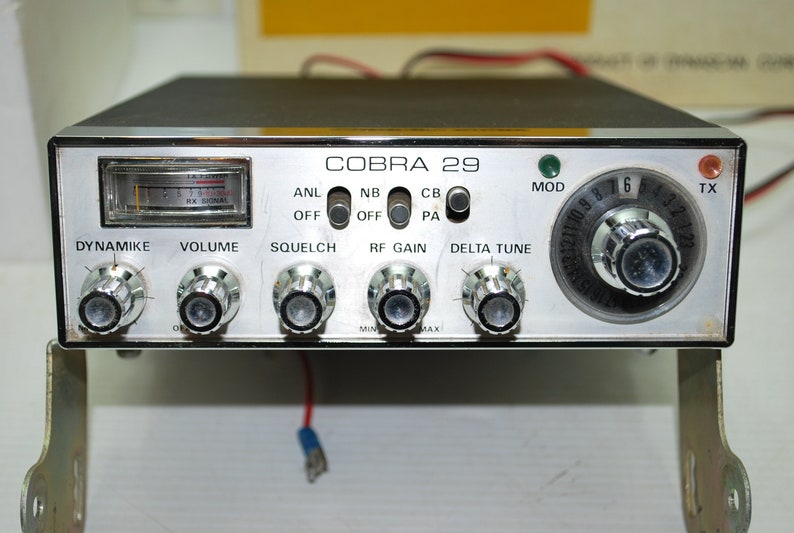 Vintage & Classic Cobra 29 23 Channel AM CB Radio W/MIC Etsy