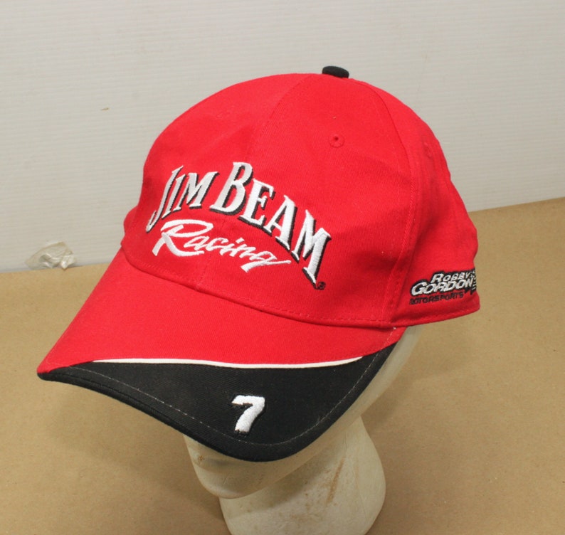 JIM BEAM Racing Robby Gordon Motorsports Hat Stylemaster Etsy