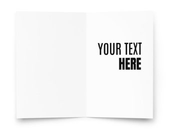 Personalized Greeting Card Message (Add On)