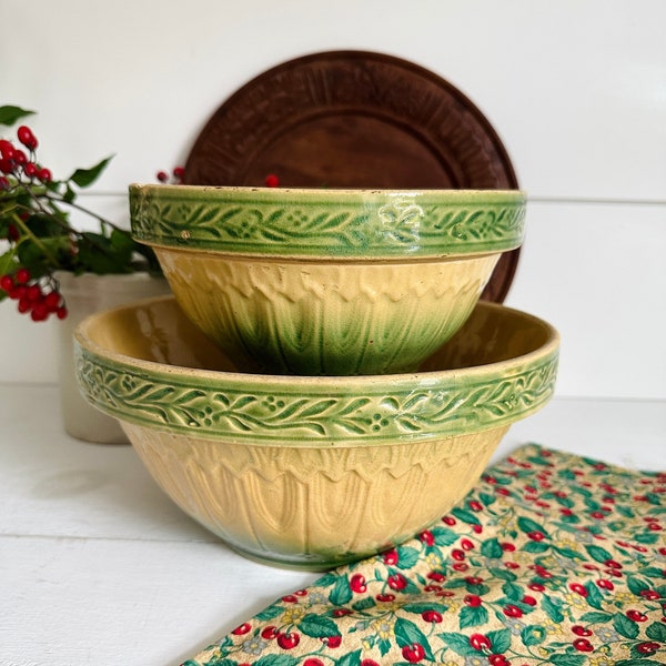 Yellow Bowls Etsy