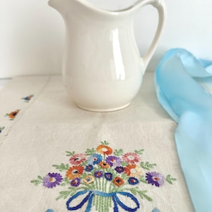 Vintage W.S. George Porcelain Pitcher: 1930s Hotelware