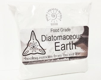 Diatomaceous Earth Food Grade - 4 Oz - 8 Oz - 3 Lb