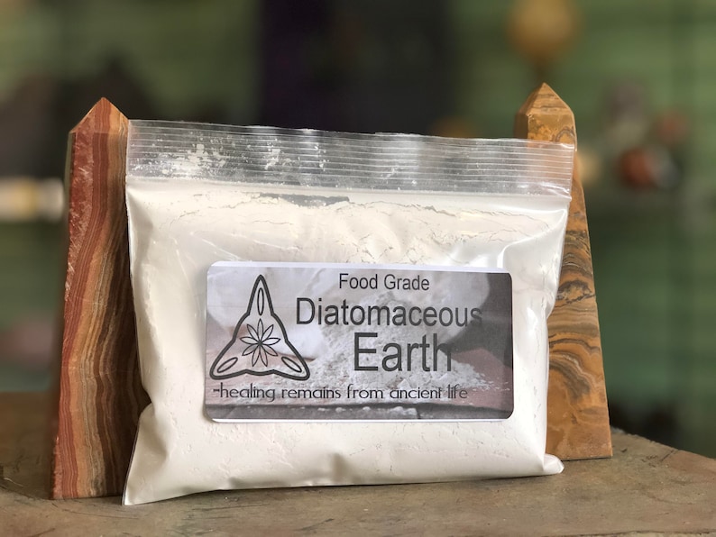 Diatomaceous Earth Food Grade 4 Oz 8 Oz 3 Lb Etsy