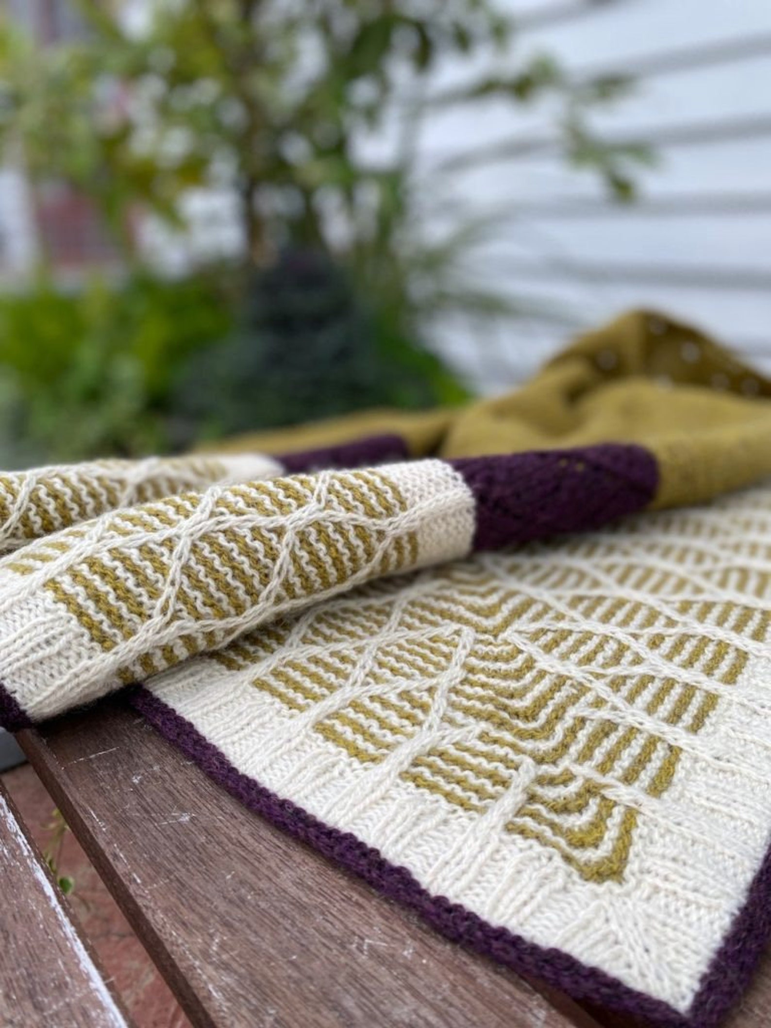 KNITTING PATTERN PDF Octavia Wrap Fingering Weight Etsy